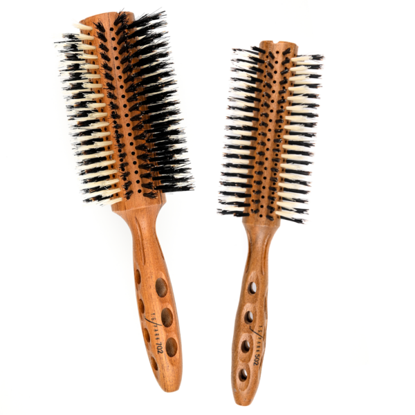 YS Park Straight Styler - The Oval Brush For More Efficient Straightening and Curls