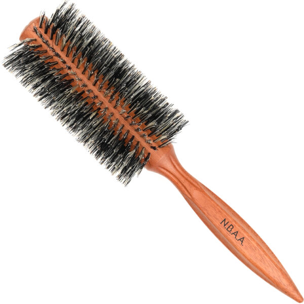 NBAA Soft Roll Brush - Premium Soft Boar Bristle Round Brush - Image 2