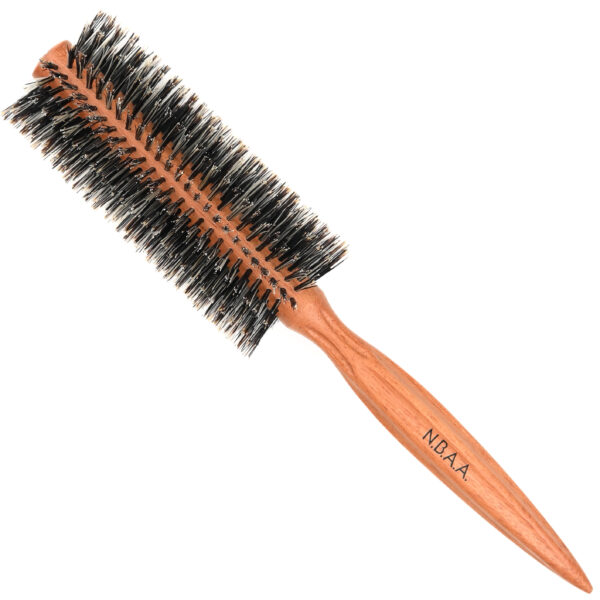 NBAA Soft Roll Brush - Premium Soft Boar Bristle Round Brush - Image 3