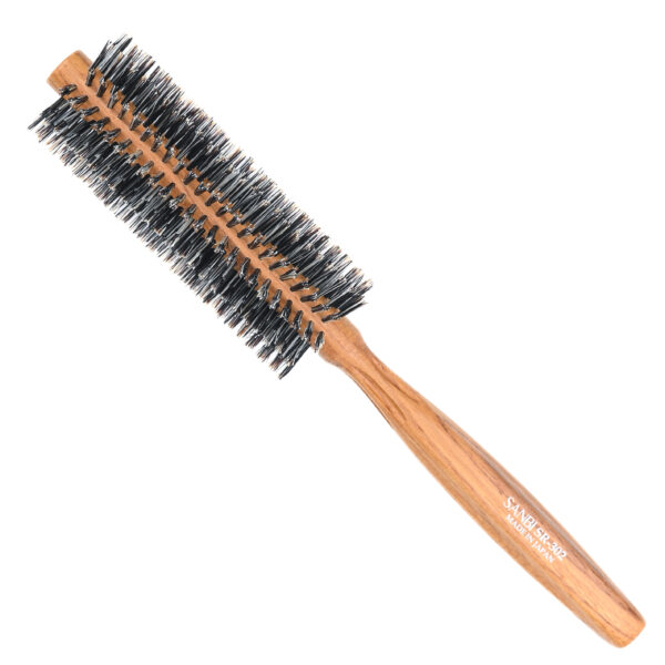 Sanbi SR Series - Soft Pure Boar Bristle Round Brush - Image 8