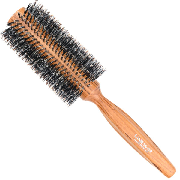 Sanbi SR Series - Soft Pure Boar Bristle Round Brush - Image 5