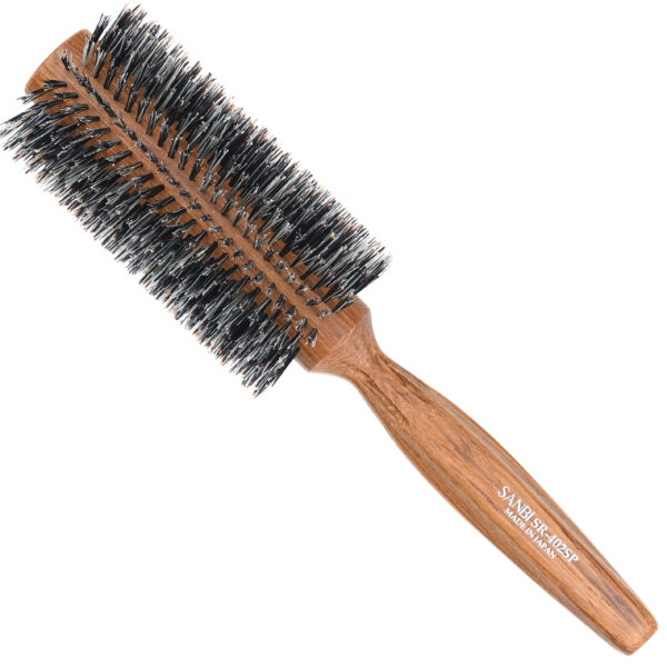 Sanbi SR Series - Soft Pure Boar Bristle Round Brush - Image 6