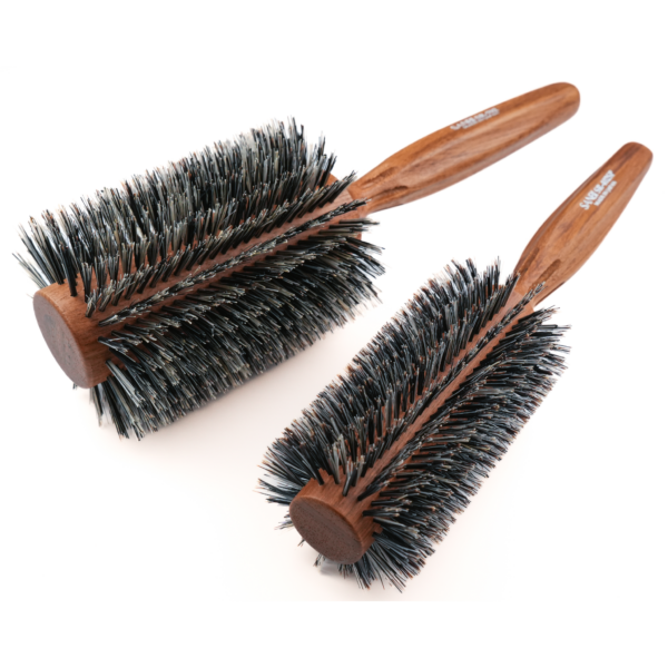 Sanbi SR Series - Soft Pure Boar Bristle Round Brush - Image 2