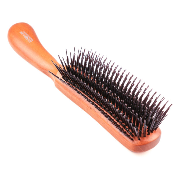 Sanbi L 331 - Boar Bristle Nylon Pin S Curve Styling Brush - Image 3