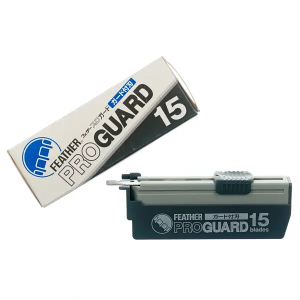 Feather Pro Guard 15 Blades - Artist SS & SR Replacement Blades - Japan ...